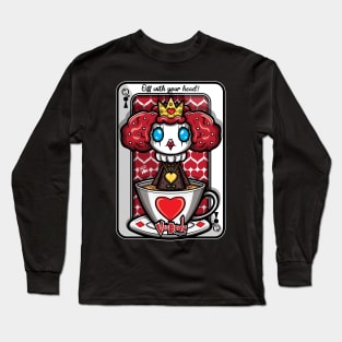 Queen Of Hearts Long Sleeve T-Shirt